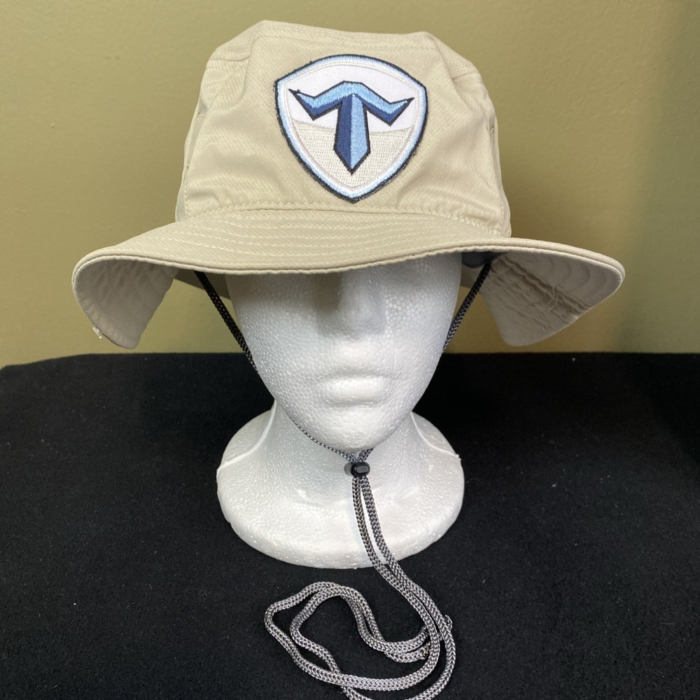 Under Armour Trilogy Lacrosse Logo Patch Breathable Tan Boonie Bucket Hat